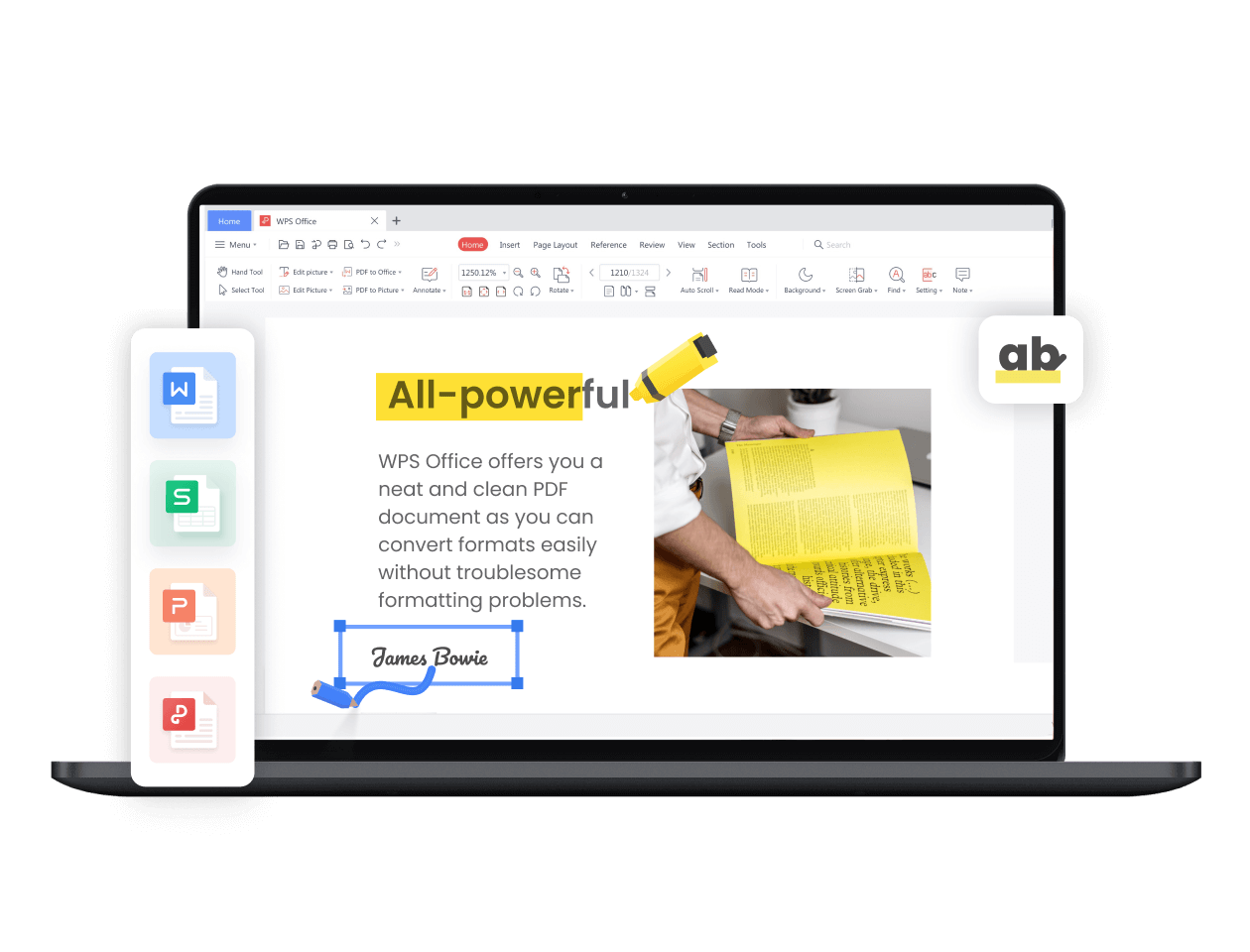 WPS Office企业版会员中心与AI办公助手展示